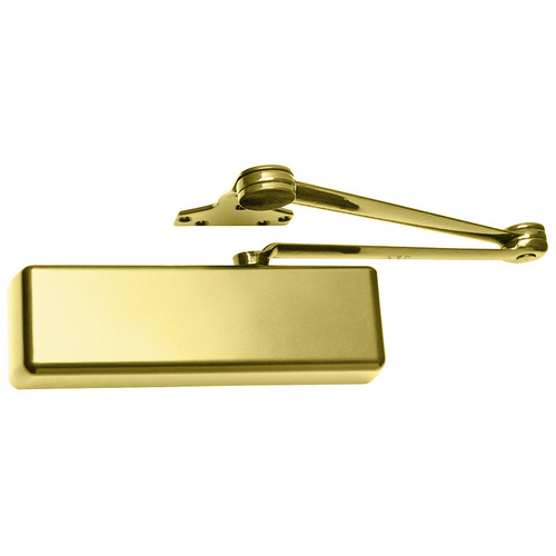 Door Closer Satin Brass