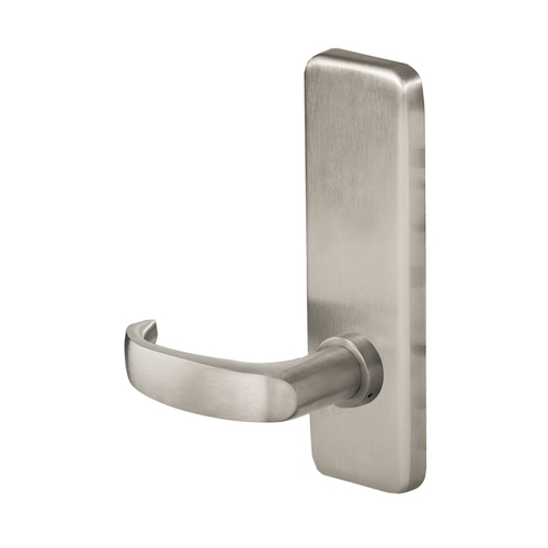 Mortise Lock Satin Nickel Plated Clear Coated