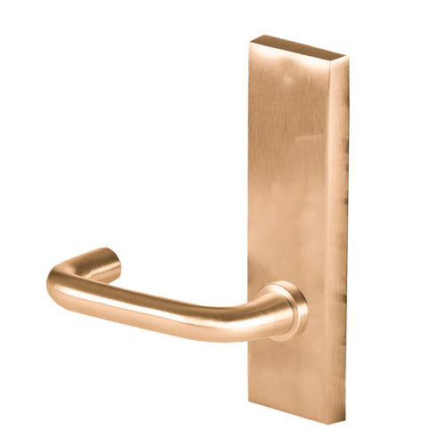 Mortise Lock Satin Bronze Clear Coated