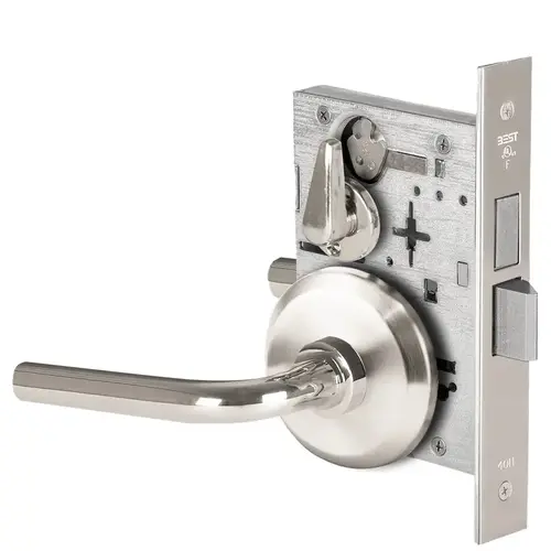 Mortise Lock Bright Chrome