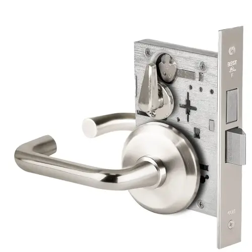 Mortise Lock Bright Chrome