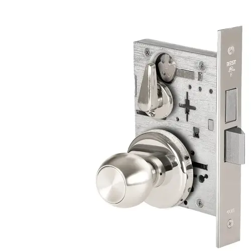 Mortise Lock Bright Chrome