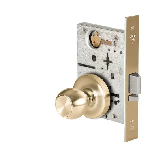 Mortise Lock Satin Brass