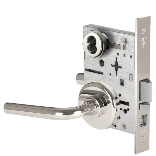 Mortise Lock Bright Stainless Steel