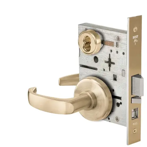 Mortise Lock Satin Brass