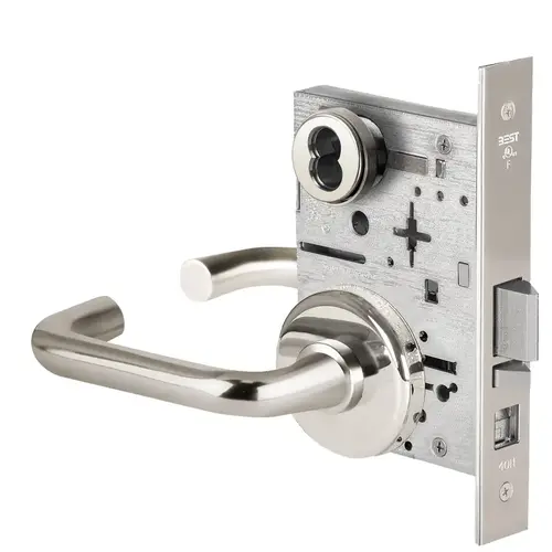 Mortise Lock Bright Chrome