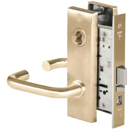 Mortise Lock Satin Brass