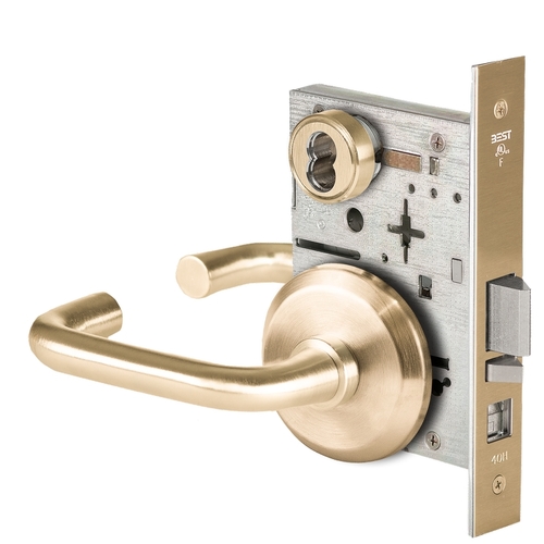 Mortise Lock Satin Brass