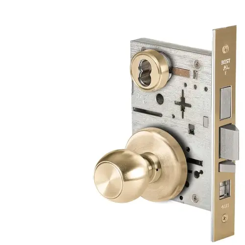 Mortise Lock Satin Brass