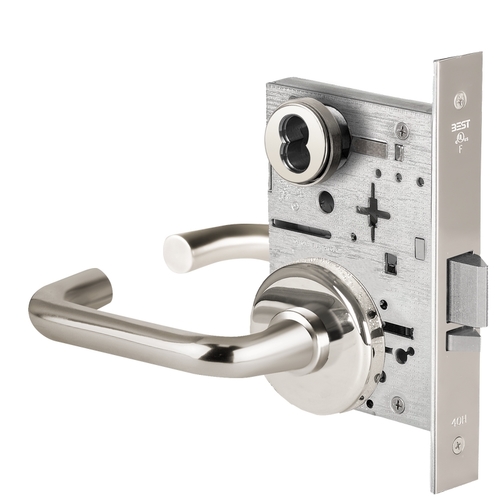 Mortise Lock Bright Stainless Steel