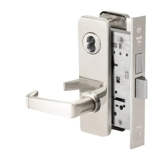 Mortise Lock Bright Stainless Steel