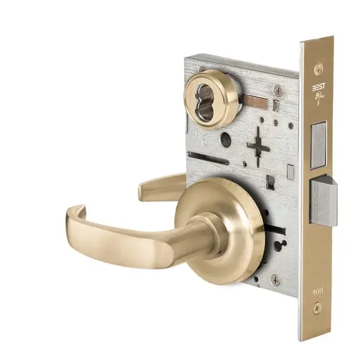 Mortise Lock Satin Brass