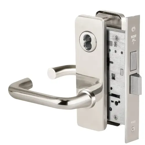 Mortise Lock Bright Chrome