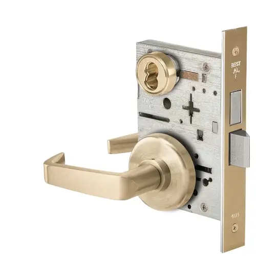 Mortise Lock Satin Brass