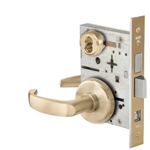 Mortise Lock Satin Brass