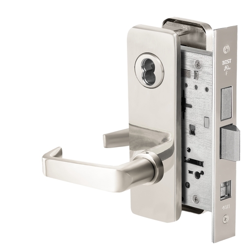 Mortise Lock Bright Chrome