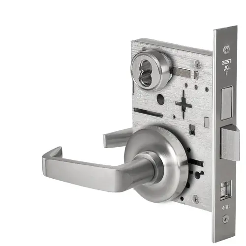 Mortise Lock Satin Chrome