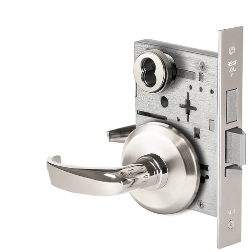 Mortise Lock Bright Chrome