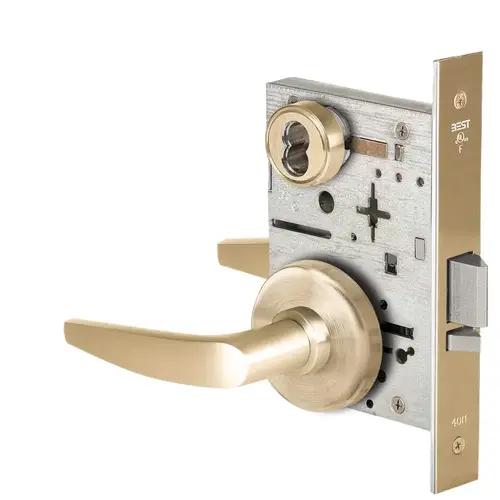 Mortise Lock Satin Brass