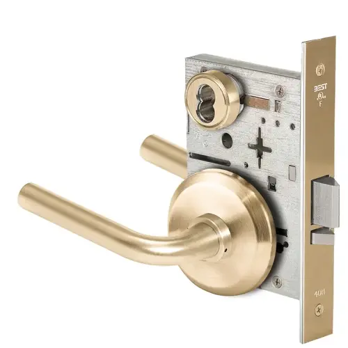 Mortise Lock Satin Brass