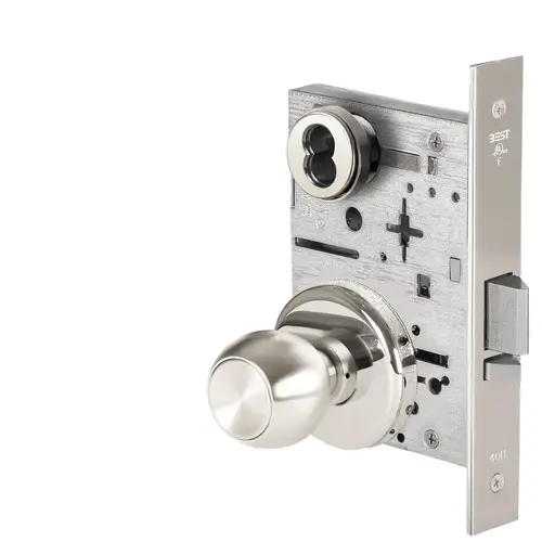 Mortise Lock Bright Chrome