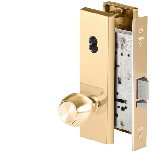 Mortise Lock Bright Brass