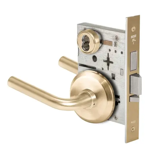 Mortise Lock Satin Brass