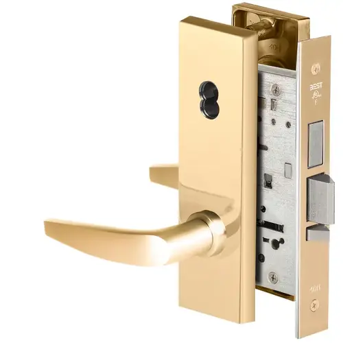 Mortise Lock Bright Brass