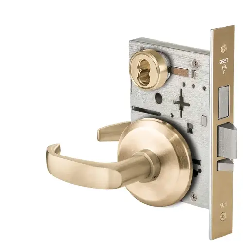 Mortise Lock Satin Brass