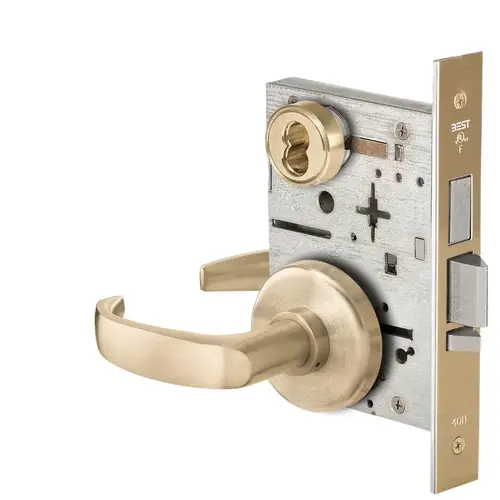 Mortise Lock Satin Brass