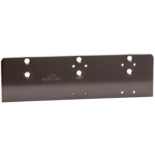 Door Closer Mounting Plates Dark Oxidized Satin Bronze Oil Rubbed