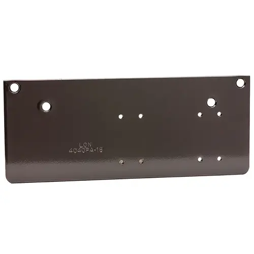 Door Closer Mounting Plates Dark Bronze Painted