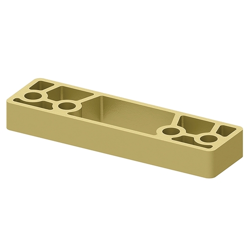 Door Closer Parts Satin Brass Painted