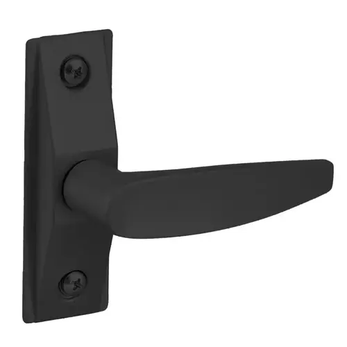 Aluminum Door Trim Satin Black Ritecoat Paint