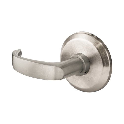 Mortise Lock Satin Nickel Plated Clear Coated