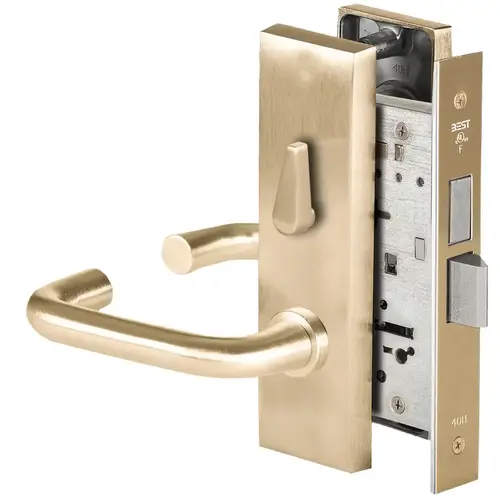 Mortise Lock Satin Brass