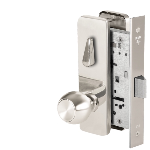 Mortise Lock Bright Chrome