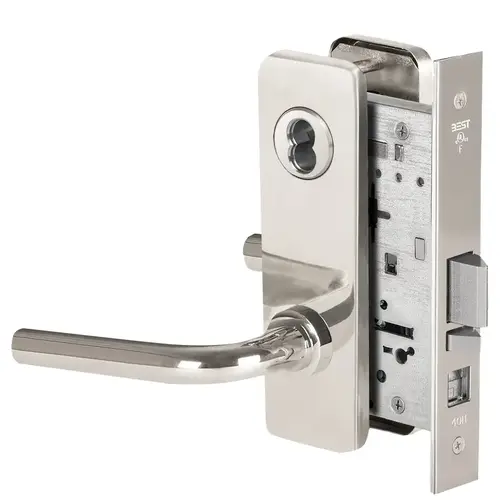 Mortise Lock Bright Stainless Steel