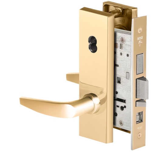 Mortise Lock Bright Brass