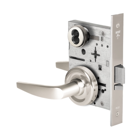 Mortise Lock Bright Chrome