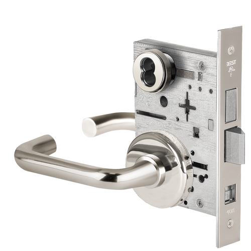 Mortise Lock Bright Chrome