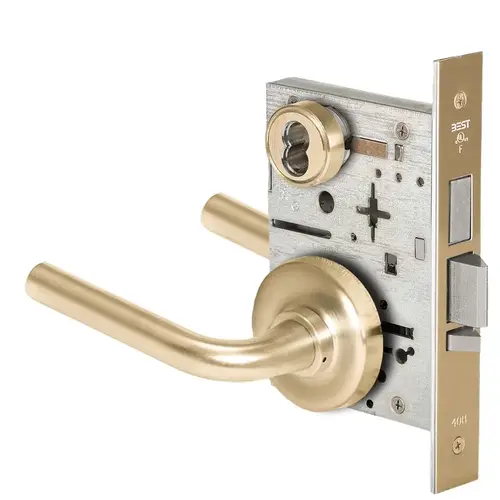 Mortise Lock Satin Brass