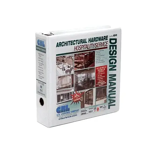 CRL AB40 Architectural Binder-Hospitality