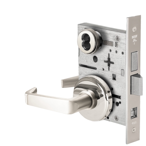 Mortise Lock Bright Stainless Steel