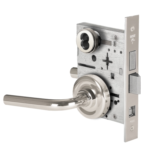 Mortise Lock Bright Chrome