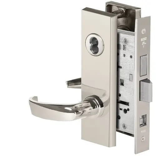 Mortise Lock Bright Chrome