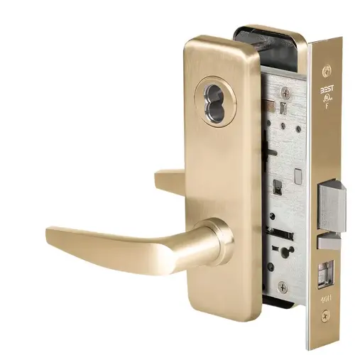 Mortise Lock Satin Brass