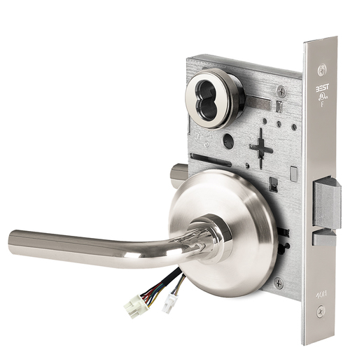 Electric Mortise Lock Bright Chrome