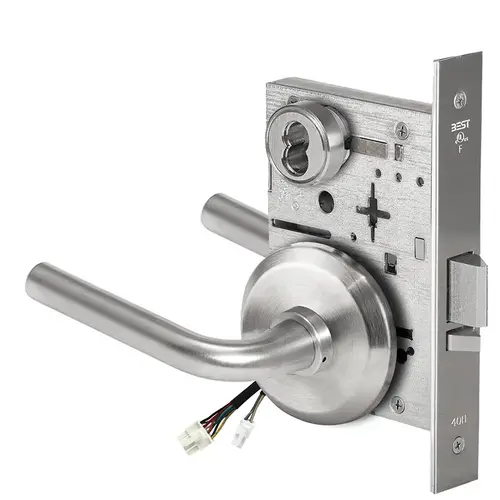 Electric Mortise Lock Satin Chrome