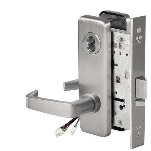 Electric Mortise Lock Satin Chrome